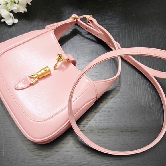 Gucci Jackie 1961 Mini Leather Hobo Bag Authentic - Picture 6 of 14